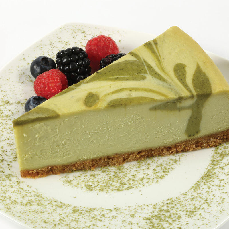 Green tea cheese cake